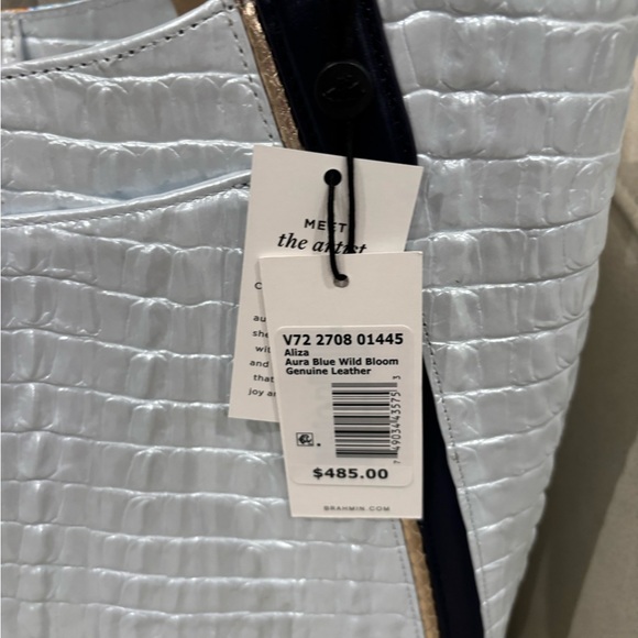 NWT Brahmin Coco Michelle Limited Edition Floral Aliza Bag - Picture 3 of 5